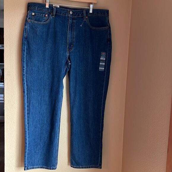 Levi’s 550 Relaxed Fit Jeans NEW! 40 x 30 Dark Wash - Picture 1 of 12